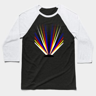 colored fan Baseball T-Shirt